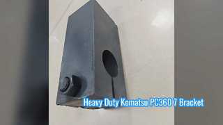 Soporte del rodillo portador de la excavadora PC360-7/soporte del rodillo superior para Komatsu