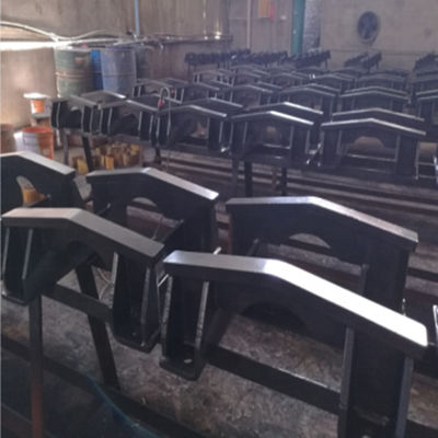 Protectores de vías de excavadoras resistentes al calor con dureza HRC50-55