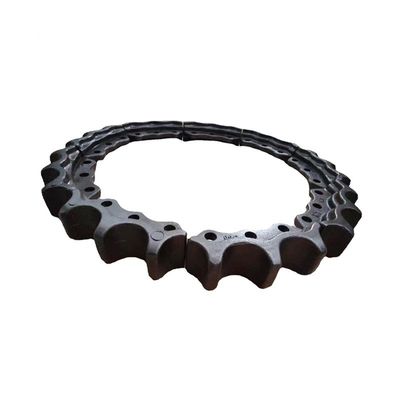 Las piezas de repuesto de las cadenas de engranajes de las excavadoras