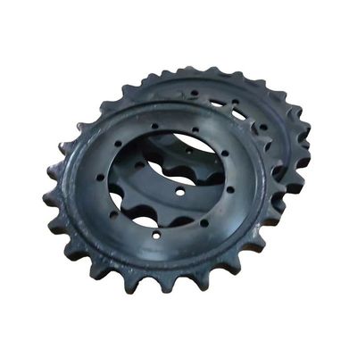 Los engranajes negros de la mini excavadora están pulidos para Komatsu PC300