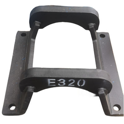 Q235 Excavadora de rocas Protectores de pista Enlace E320 16mm 30mm Accesorios para excavadoras