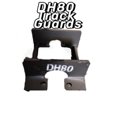 Q235 Excavadoras de roca Protectores de pista Enlace DH80 Accesorios para excavadoras