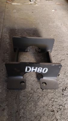 Q235 Excavadoras de roca Protectores de pista Enlace DH80 Accesorios para excavadoras