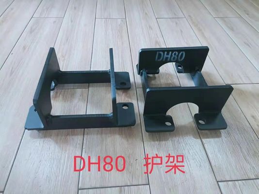Q235 Excavadoras de roca Protectores de pista Enlace DH80 Accesorios para excavadoras