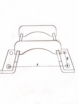 Excavadora Hitachi EX100/120 -5-6 cuadro de protector de cadena imitación de protector de cadena original accesorios de protector de cadena