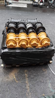 Rodillos de excavadoras, ruedas portadoras, ruedas de pilares, ruedas de fondo, ruedas de tierra, Carter, Komatsu, Hitachi, Hyundai