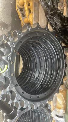 Venta directa de fábrica de ruedas de soporte de oruga, ruedas guía, dientes de accionamiento y piezas de chasis de mina para excavadoras PC200