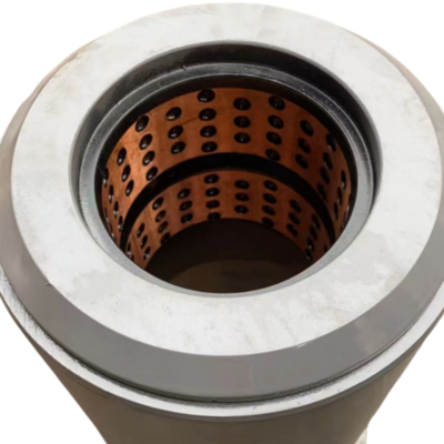 Cabezal de oruga para excavadora, casquillo de orificio de pasador de aleación, tamaños Komatsu 200/220/240 disponibles