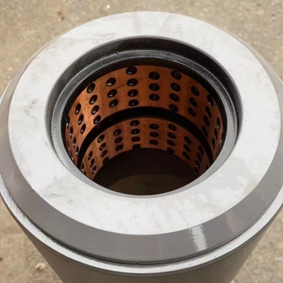 Cabezal de oruga para excavadora, casquillo de orificio de pasador de aleación, tamaños Komatsu 200/220/240 disponibles