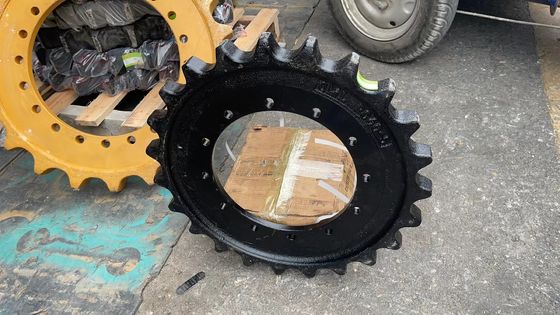 Venta directa de fábrica de ruedas de soporte de oruga, ruedas guía, dientes de accionamiento y piezas de chasis de mina para excavadoras PC60-5