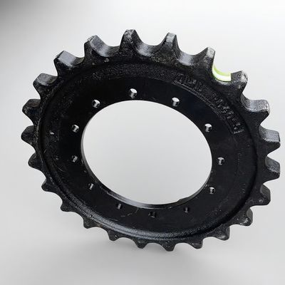 Venta directa de fábrica de ruedas de soporte de oruga, ruedas guía, dientes de accionamiento y piezas de chasis de mina para excavadoras PC60-5