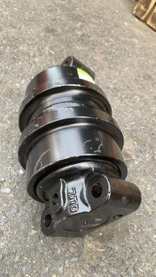 XCMG 370 Track Idler - Proceso de normalización del calor residual, antienvejecimiento y resistente a la corrosión, mantiene la tensión de la pista para la mina / sitio de construcción Aplicable a la maquinaria de ingeniería de excavadoras XCMG 370