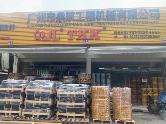 XCMG 370 Track Idler - Proceso de normalización del calor residual, antienvejecimiento y resistente a la corrosión, mantiene la tensión de la pista para la mina / sitio de construcción Aplicable a la maquinaria de ingeniería de excavadoras XCMG 370