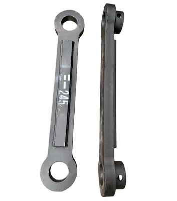 Sany SY245 excavadora reforzada y reforzada barra de conexión de cubo, barra de conexión tipo H de acero aliado forjado, accesorio especial antifractura