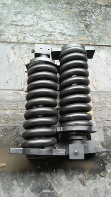 Conjunto de cilindro ajustador de oruga con resorte de retroceso para excavadora CAT E320D/GC, acero de aleación forjado de alta resistencia, tratado térmicamente, a prueba de fugas