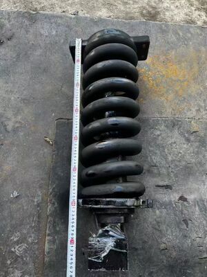 Conjunto de cilindro ajustador de oruga con resorte de retroceso para excavadora CAT E320D/GC, acero de aleación forjado de alta resistencia, tratado térmicamente, a prueba de fugas