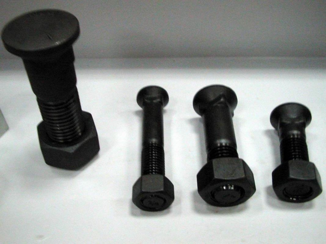 8.8 Clase Pad Dozer Pistas de pernos y tuercas de zapatos 4F3664 Fuerte resistencia a la abrasión